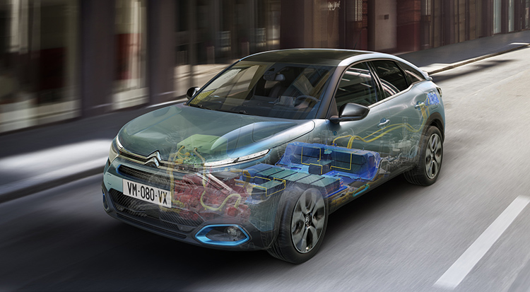 Citroen ë-C4 батарея