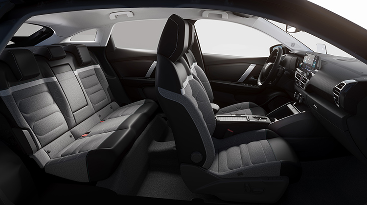 Citroen ë-C4 салон