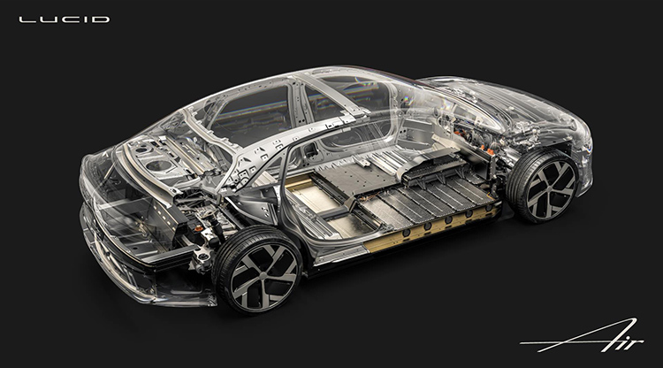 Lucid Air платформа