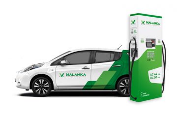 Сеть общественных зарядок для электромобилей Malanka