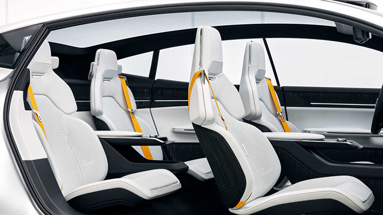 Polestar Precept интерьер