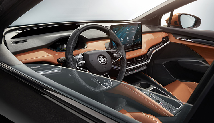Skoda Enyaq iV интерьер