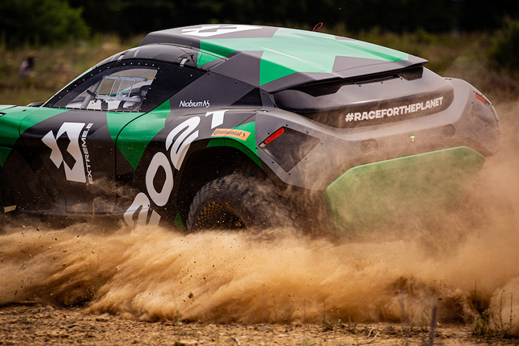 Хэмилтон и Росберг выступили на презентации серии Extreme E