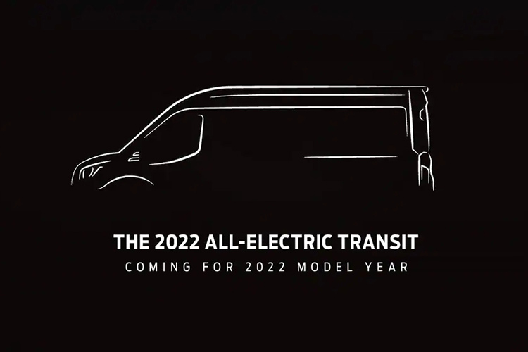 Ford Transit All Electric 2022