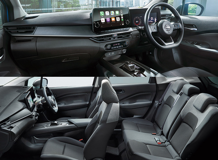 Nissan Note 2021 интерьер