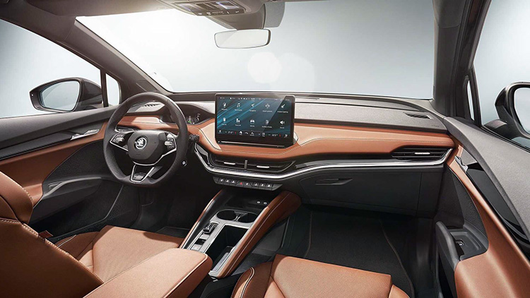 Skoda Enyaq iV интерьер