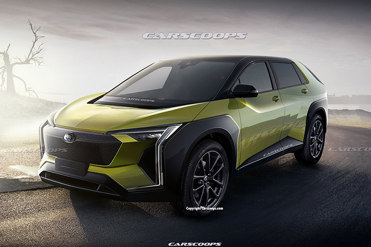 Subaru Evoltis EV тизер