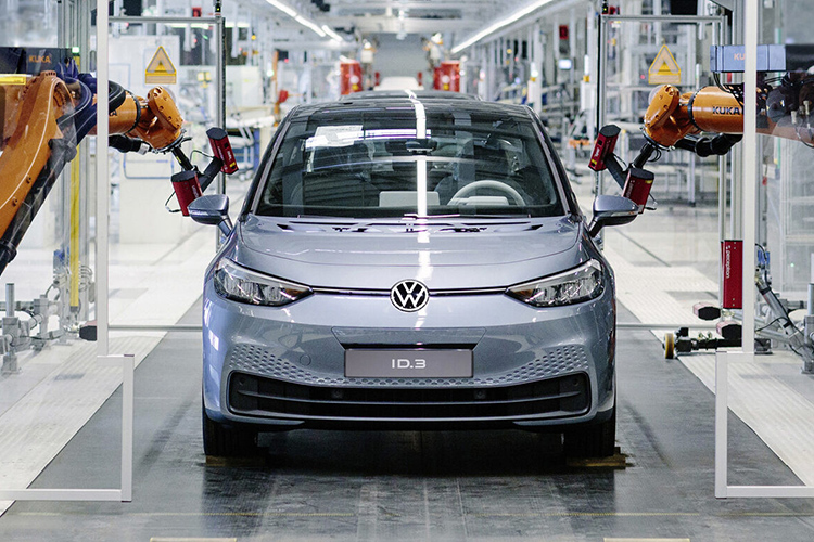 Volkswagen ID.3 на конвейере