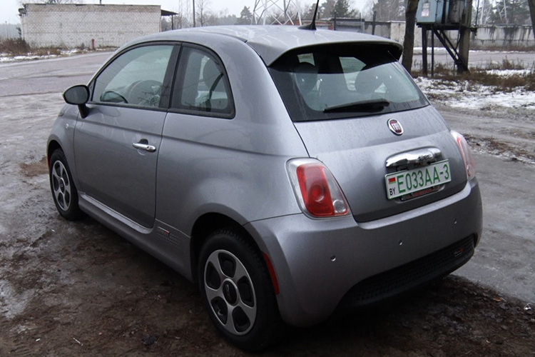 Fiat 500e первый электромобиль в Светлогорске
