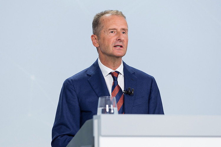 генеральный директор Volkswagen Герберт Дисс