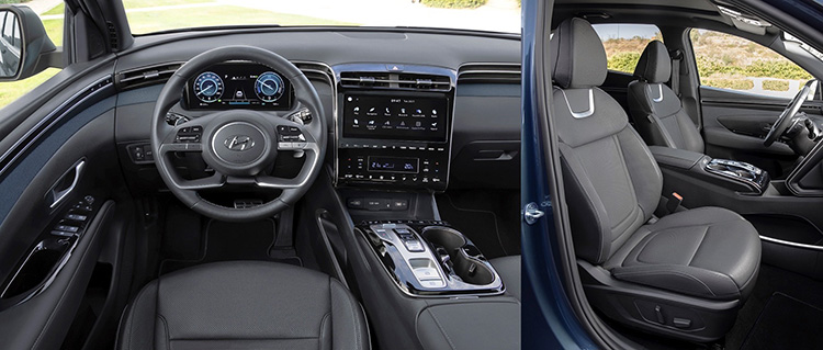 Hyundai Tucson Plug-in Hybrid панель приборов