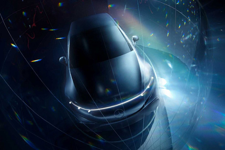 Mercedes-Benz EQS тизер
