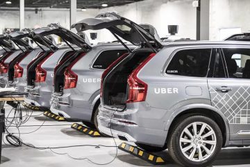 Uber Volvo cars