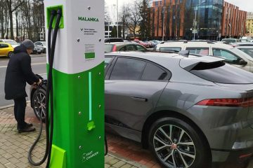 Jaguar I-Pace зарядка Malanka