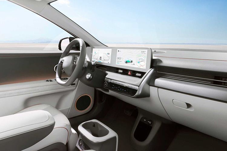 Hyundai Ioniq 5 панель приборов