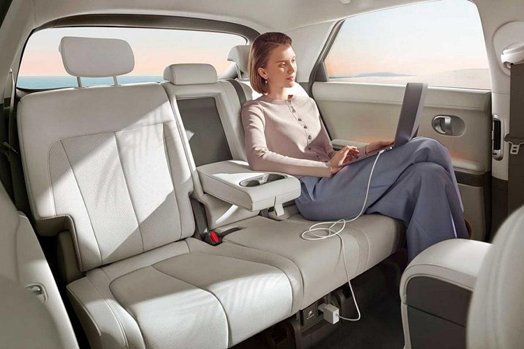 Hyundai Ioniq 5 задние сидения