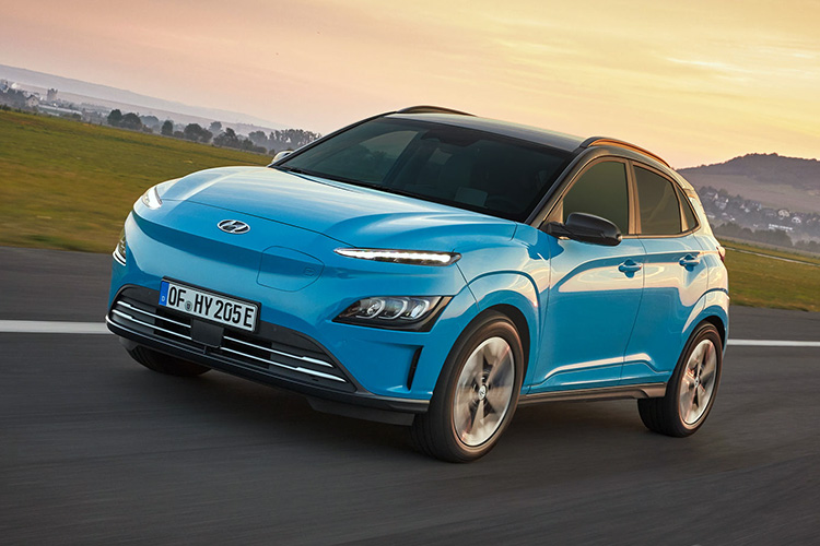 Hyundai Kona Electric 2021 рестайлинг