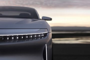 Lucid Air close up