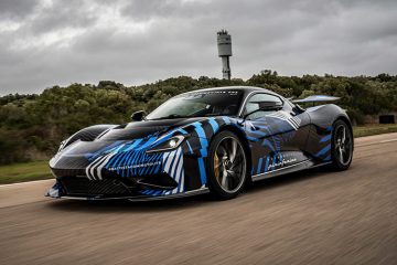 Pininfarina Battista не треке в Нардо
