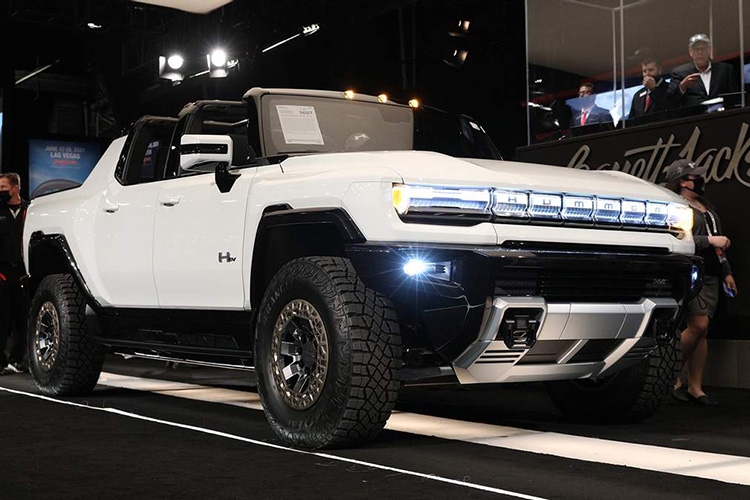 GMC Hummer EV аукцион Barrett Jackson