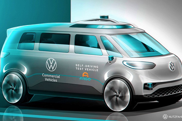 Volkswagen ID. Buzz с автопилотом показали на рендере