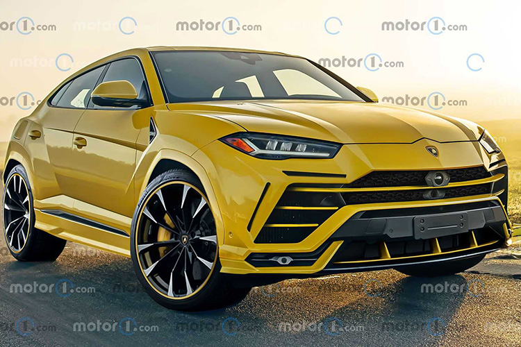 Lamborghini Urus Evo рендер