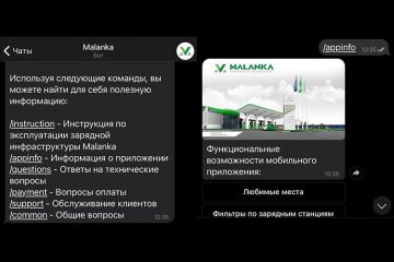 Malanka запустила чат-бот для владельцев электромобилей