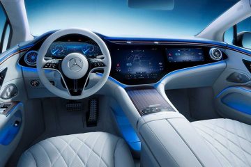 Mercedes EQS интерьер