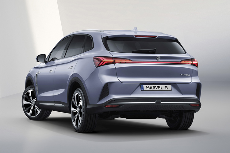 MG Marvel R Electric вид сзади