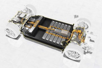 Porsche Taycan электрическая платформа