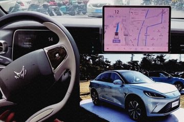 Arcfox Alpha S с автопилотом Huawei Inside
