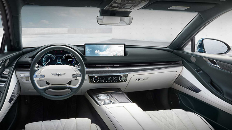 Genesis G80 Electrified салон