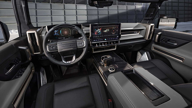 GMC Hummer EV SUV интерьер