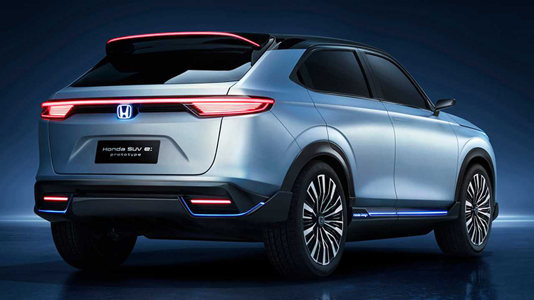 Honda SUV E:Prototype вид сзади