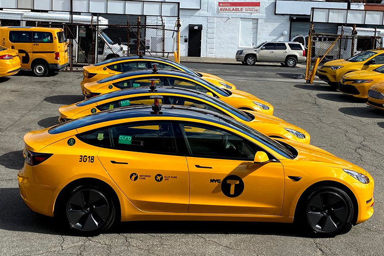 Tesla Model 3 New York City Taxi
