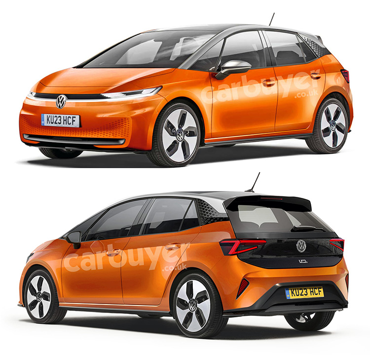 Volkswagen ID.2 рендеры