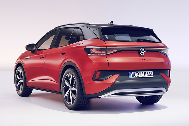 Volkswagen ID.4 GTX вид сзади