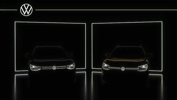 Volkswagen ID.6 две модели тизер