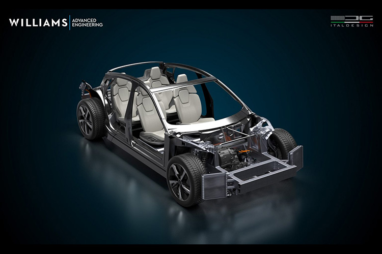 Williams Italdesign электрическая платформа EVX