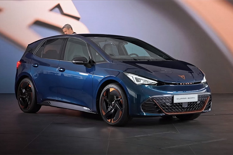 Cupra Born показал дизайн