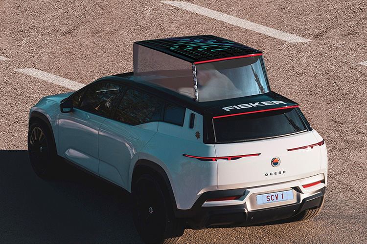 Fisker Ocean Pope Mobile тизер