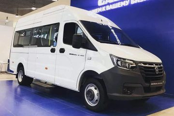 GAZelle e-NN серийная версия электромобиля