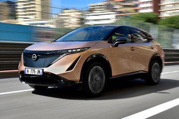 Nissan Ariya на треке в Монако