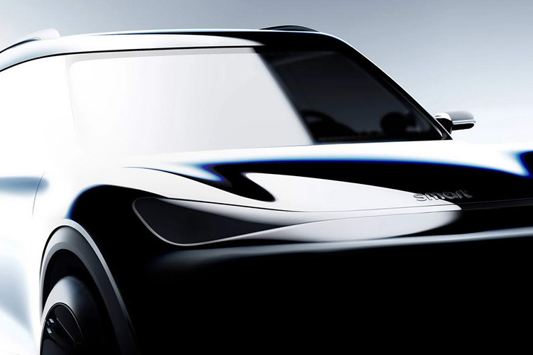 Smart eSUV электрический кроссовер тизер