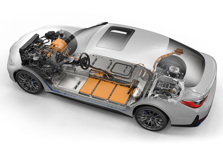 BMW i4 architectur