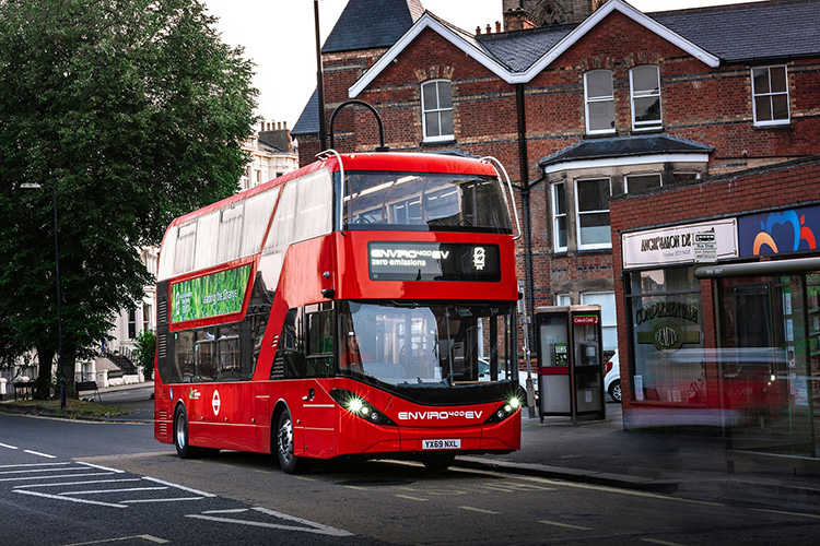 электробус BYD Enviro400EV double deck
