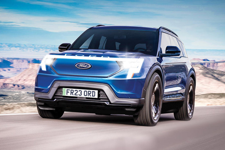 Ford на платформе MEB от Volkswagen рендер