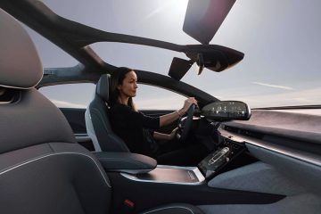 Lucid Air интерьер