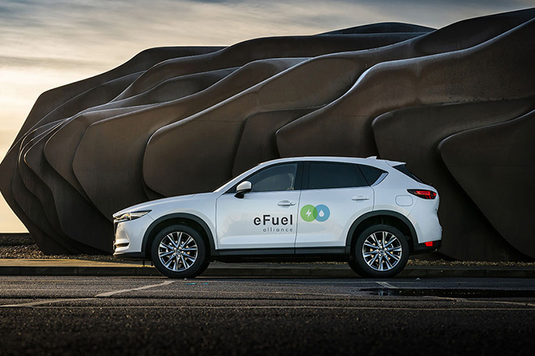 Mazda альянс eFuel