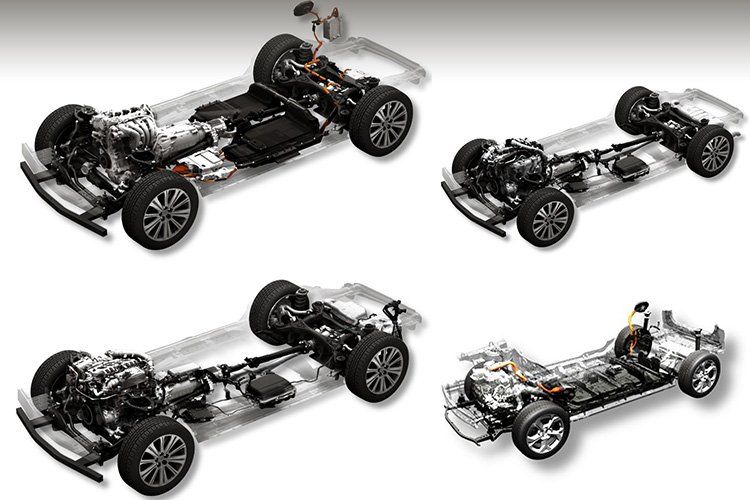электрифицированные платформы Mazda